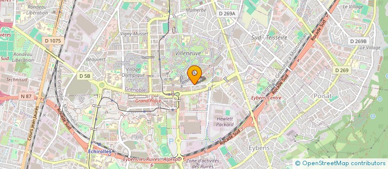 localisation de l'entreprise MONSIEUR MAMADOU SARR à GRENOBLE