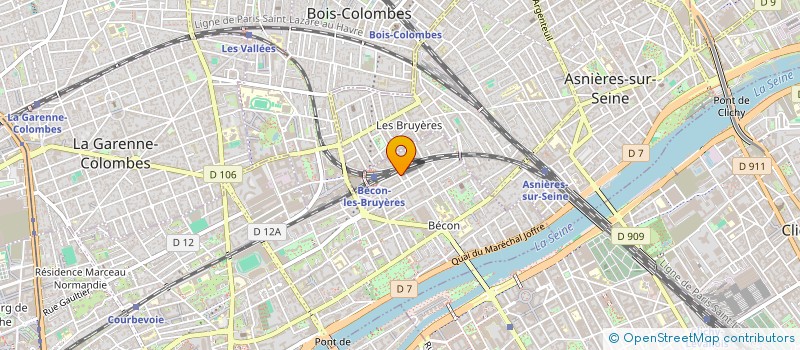 localisation de l'entreprise MONSIEUR MAMADOU SAVANE à COURBEVOIE