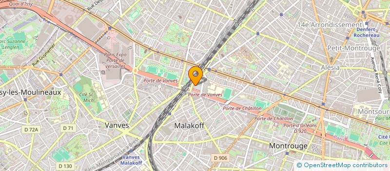 localisation de l'entreprise MONSIEUR MAMADOU SAVANE  PARIS