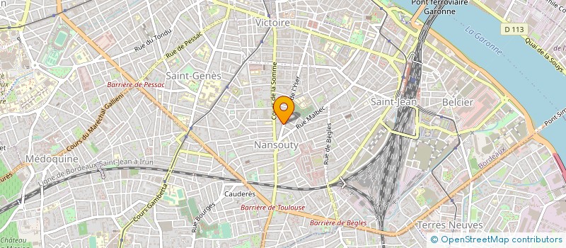 localisation de l'entreprise MONSIEUR MAMADOU SECK à BORDEAUX