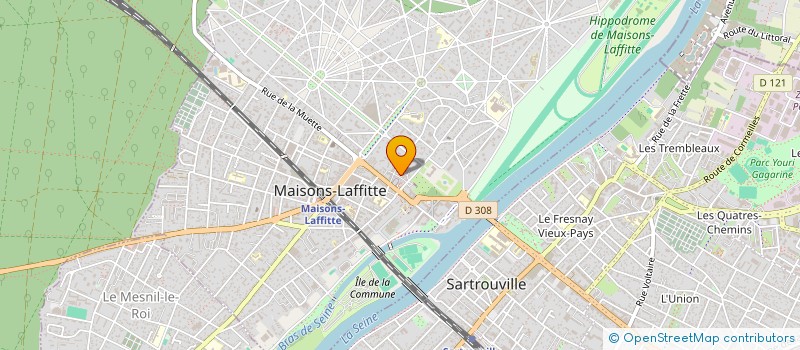 localisation de l'entreprise MONSIEUR MAMADOU SENE à MAISONS-LAFFITTE