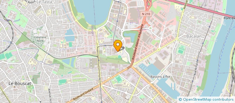 localisation de l'entreprise MONSIEUR MAMADOU SEYE  BORDEAUX