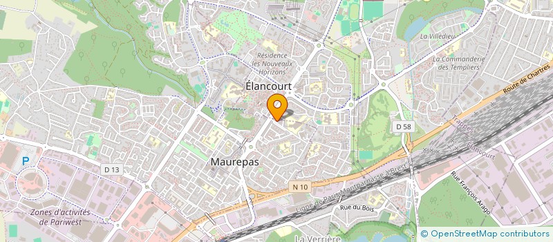 localisation de l'entreprise MONSIEUR MAMADOU SIDIBE  MAUREPAS