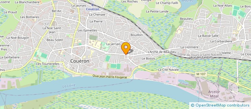 localisation de l'entreprise MONSIEUR MAMADOU SIDIBE à COUERON