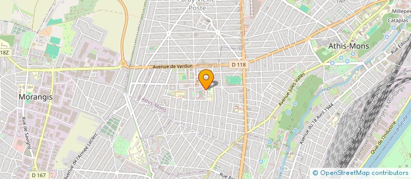 localisation de l'entreprise MONSIEUR MAMADOU SIRADIO DIALLO à ATHIS-MONS