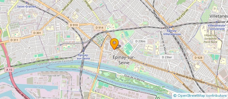 localisation de l'entreprise MONSIEUR MAMADOU SISSOKO à EPINAY-SUR-SEINE