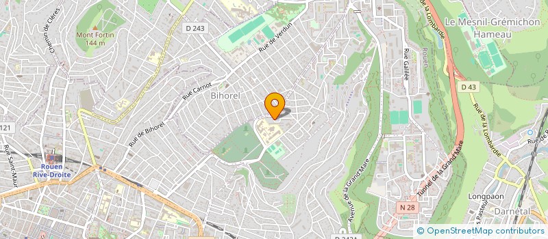 localisation de l'entreprise MONSIEUR MAMADOU SOUARE  ROUEN