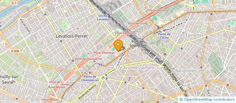 localisation de l'entreprise MONSIEUR MAMADOU SOUARE  PARIS 17