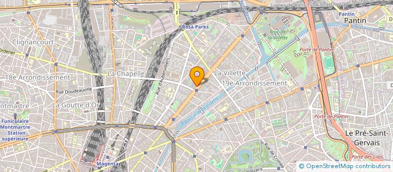 localisation de l'entreprise MONSIEUR MAMADOU SOUARE  PARIS