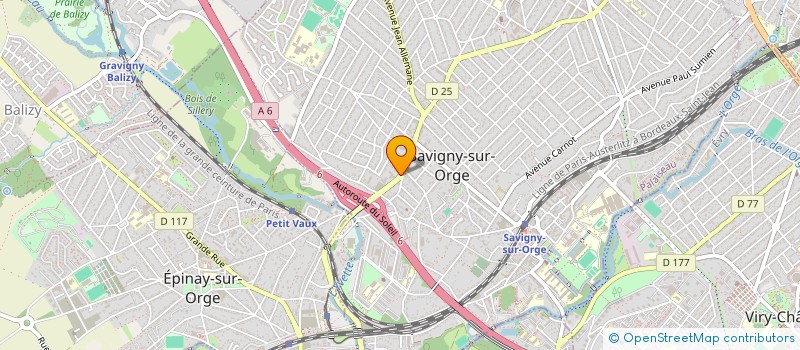localisation de l'entreprise MONSIEUR MAMADOU SOUMAHORO à SAVIGNY-SUR-ORGE