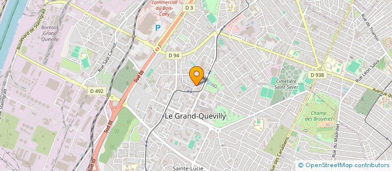 localisation de l'entreprise MONSIEUR MAMADOU SOUMARE  LE GRAND-QUEVILLY