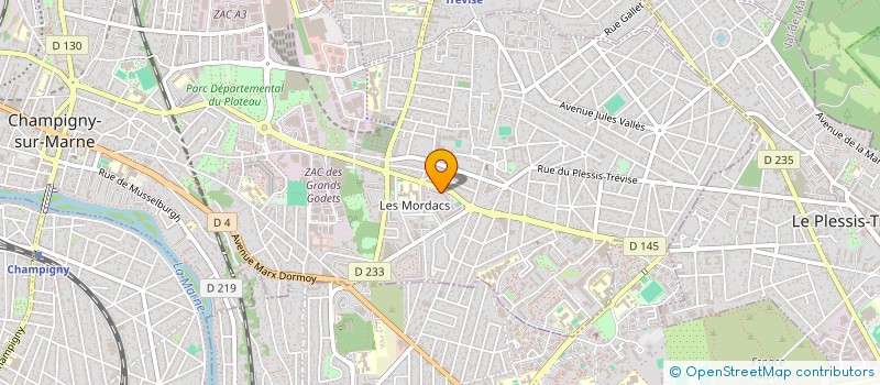 localisation de l'entreprise MONSIEUR MAMADOU SOUMARE à CHAMPIGNY-SUR-MARNE