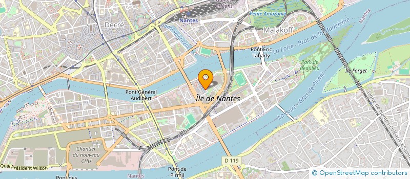 localisation de l'entreprise MONSIEUR MAMADOU SOW à NANTES