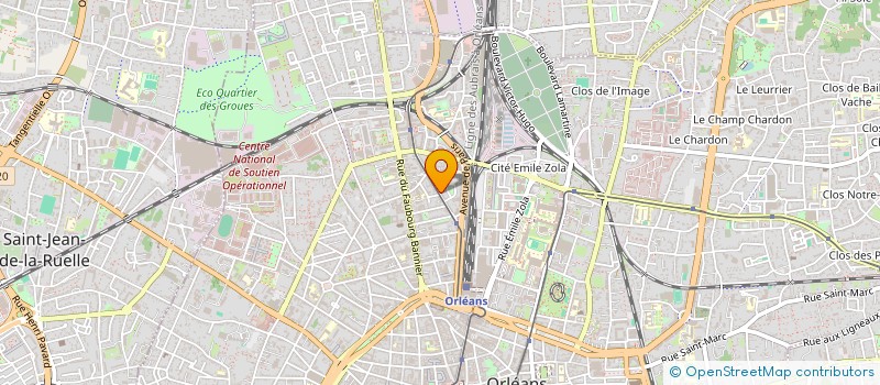 localisation de l'entreprise MONSIEUR MAMADOU SOW à ORLEANS