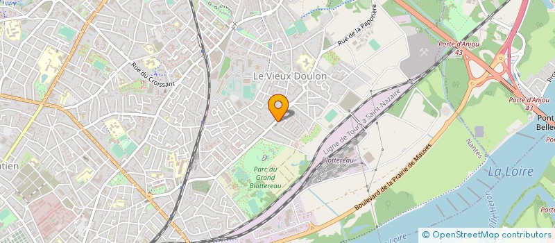 localisation de l'entreprise MONSIEUR MAMADOU SOW à NANTES