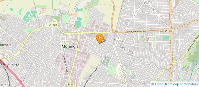 localisation de l'entreprise MONSIEUR MAMADOU SOW à MORANGIS