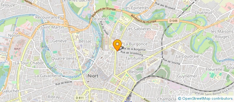localisation de l'entreprise MONSIEUR MAMADOU SOW  NIORT