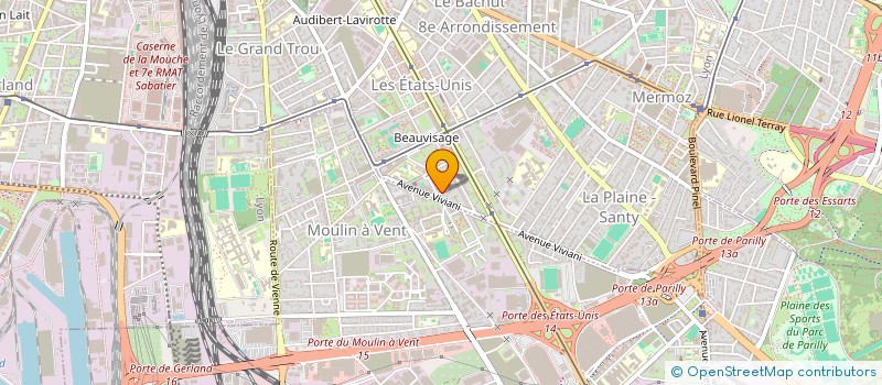 localisation de l'entreprise MONSIEUR MAMADOU SOW  LYON