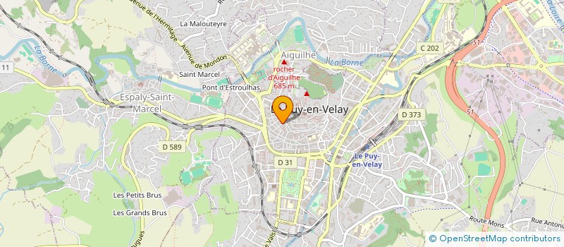 localisation de l'entreprise MONSIEUR MAMADOU SOW  LE PUY-EN-VELAY