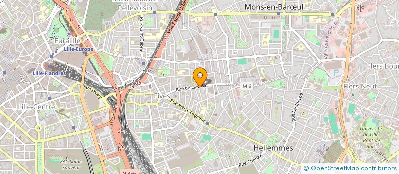 localisation de l'entreprise MONSIEUR MAMADOU SY à LILLE