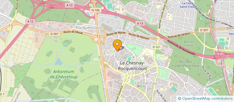 localisation de l'entreprise MONSIEUR MAMADOU SYLLA à LE CHESNAY-ROCQUENCOURT