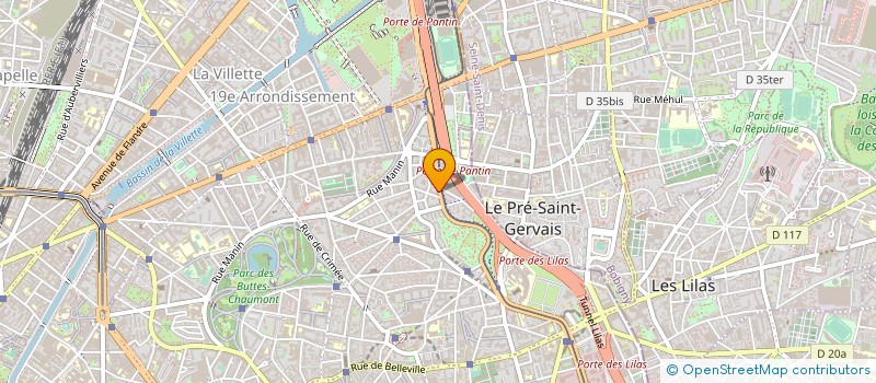 localisation de l'entreprise MONSIEUR MAMADOU SYLLA  PARIS