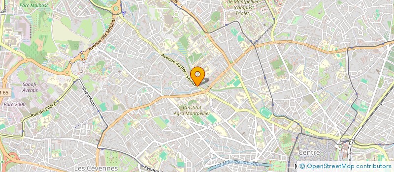 localisation de l'entreprise MONSIEUR MAMADOU TAFSIROU BAH  MONTPELLIER