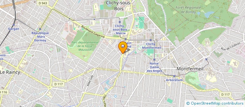 localisation de l'entreprise MONSIEUR MAMADOU TAMBOURA à CLICHY-SOUS-BOIS
