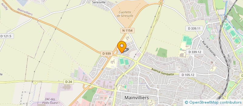 localisation de l'entreprise MONSIEUR MAMADOU TANOU DIALLO à MAINVILLIERS