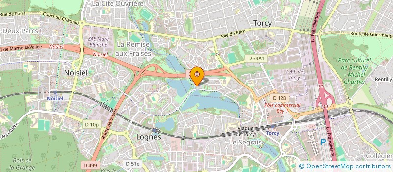 localisation de l'entreprise MONSIEUR MAMADOU THIAM  TORCY