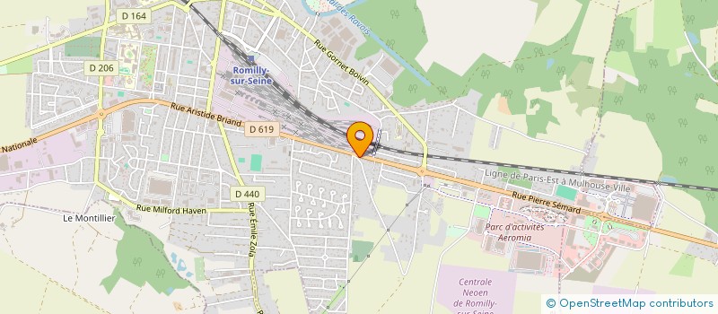 localisation de l'entreprise MONSIEUR MAMADOU TIELORO GON COULIBALY  ROMILLY-SUR-SEINE