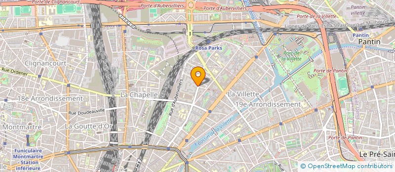 localisation de l'entreprise MONSIEUR MAMADOU TOGOLA  PARIS