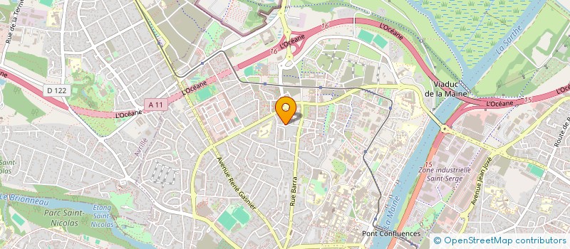 localisation de l'entreprise MONSIEUR MAMADOU TOULADJO DIALLO à ANGERS