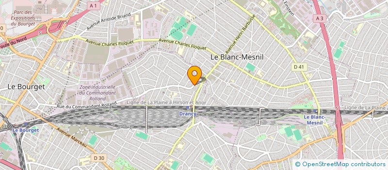 localisation de l'entreprise MONSIEUR MAMADOU TOURE  DRANCY