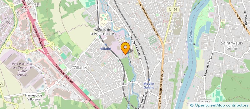 localisation de l'entreprise MONSIEUR MAMADOU TOURE  CORBEIL-ESSONNES