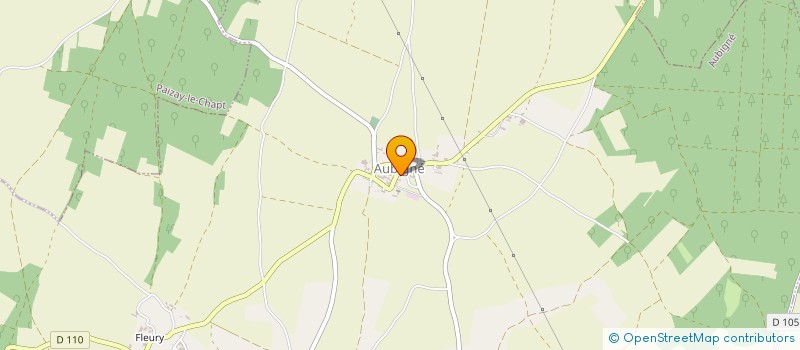 localisation de l'entreprise MONSIEUR MAMADOU TRAORE  AUBIGNE