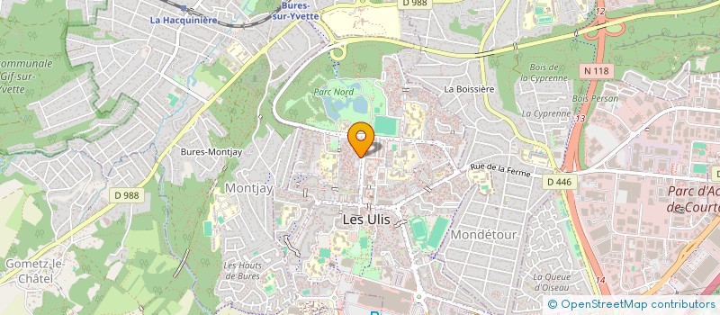localisation de l'entreprise MONSIEUR MAMADOU TRAORE à LES ULIS