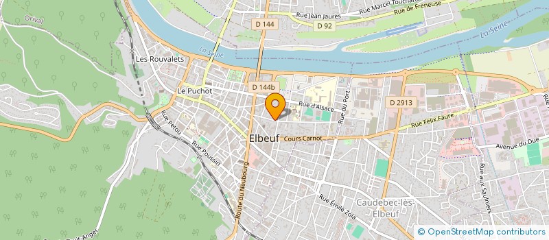 localisation de l'entreprise MONSIEUR MAMADOU TRAORE à ELBEUF