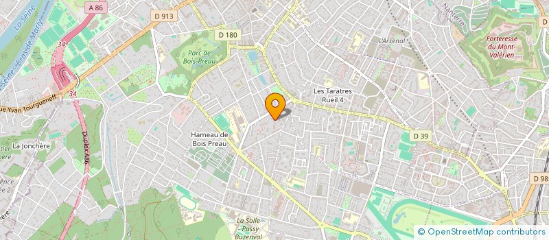 localisation de l'entreprise MONSIEUR MAMADOU TRAORE à RUEIL-MALMAISON