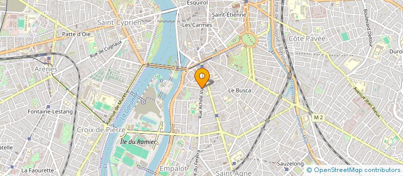 localisation de l'entreprise MONSIEUR MAMADOU WADE à TOULOUSE