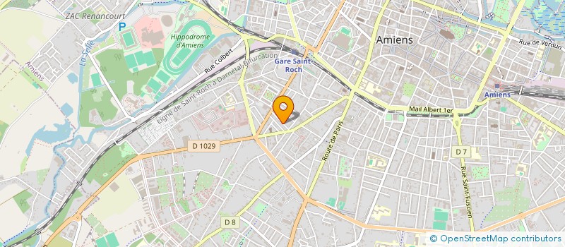 localisation de l'entreprise MONSIEUR MAMADOU YANSANE à AMIENS