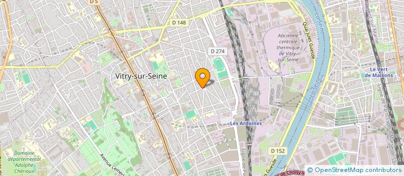 localisation de l'entreprise MONSIEUR MAMADOU YATTE à VITRY-SUR-SEINE