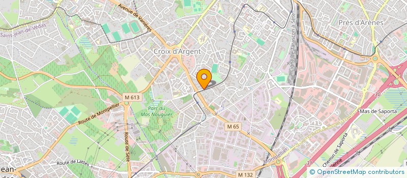 localisation de l'entreprise MONSIEUR MAMADOUBA CAMARA à MONTPELLIER