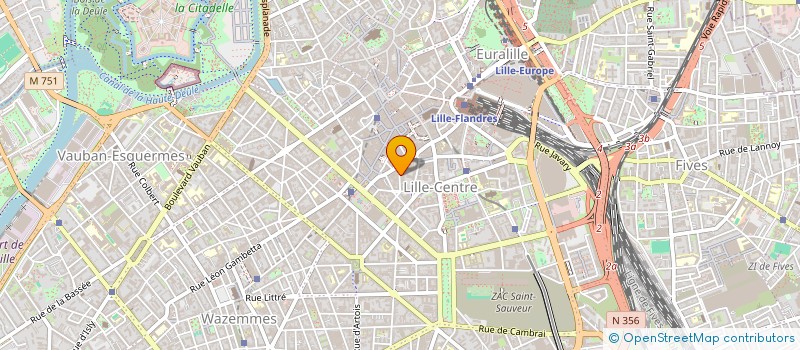 localisation de l'entreprise MONSIEUR MAMADOUBOBO BAH  LILLE