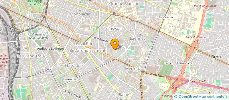 localisation de l'entreprise MONSIEUR MAMADOULAMYNE KABA  LYON