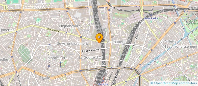 localisation de l'entreprise MONSIEUR MAMADOUSALIOU BAH  PARIS