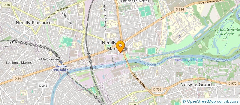 localisation de l'entreprise MONSIEUR MAMADOUTAKO TIMERA à NEUILLY-SUR-MARNE