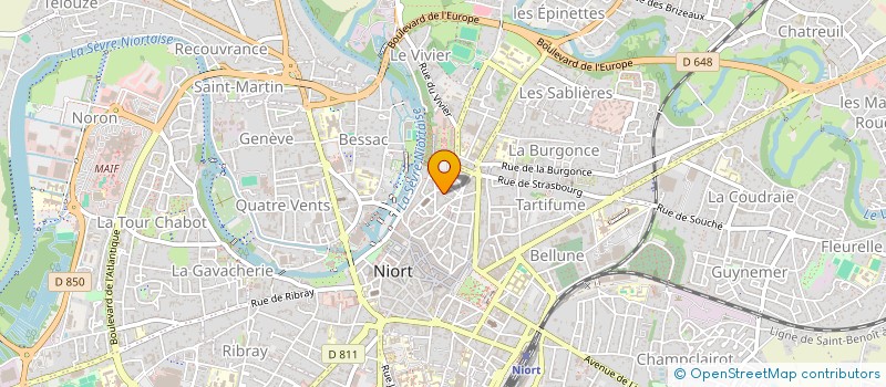 localisation de l'entreprise MONSIEUR MAMADU CAMARA à NIORT