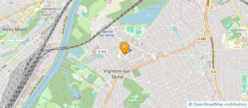 localisation de l'entreprise MONSIEUR MAMADU DJABI à VIGNEUX-SUR-SEINE