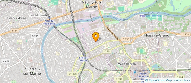 localisation de l'entreprise MONSIEUR MAMADUVURUI JALO à NOISY-LE-GRAND